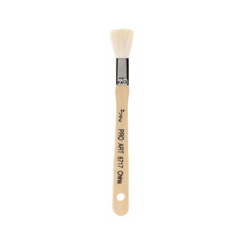 Pro Art Bristle Hake Paintbrush, Natural - Image 1